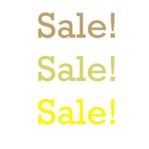 Closet Clear Out Sale - Make An Offer